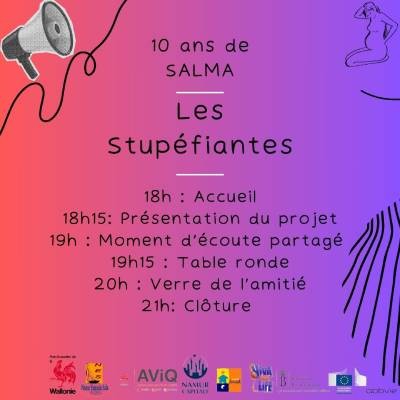 Lancement du podcast "Les Stupéfiantes" et 10 ans du service SALMA - 21 novembre 2024 au Delta 